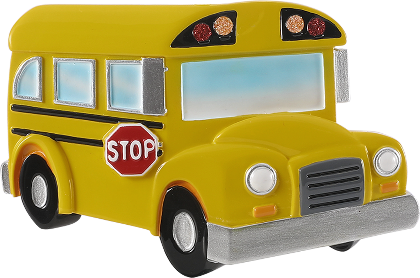 PolarX Ornaments - School Bus Personalized Ornament