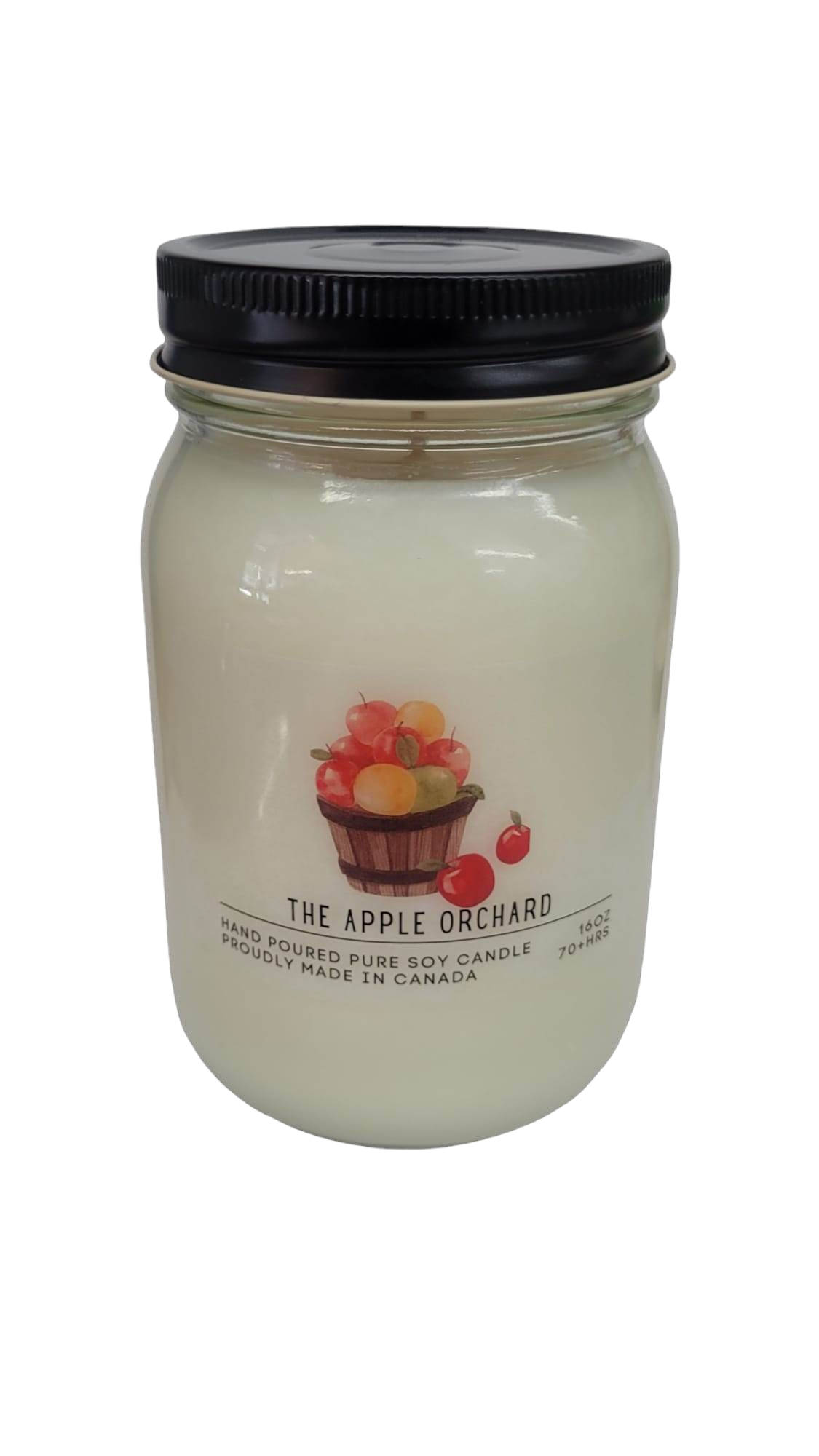 Serendipity Soy Candles - The Apple Orchard: 16oz Mason Jar