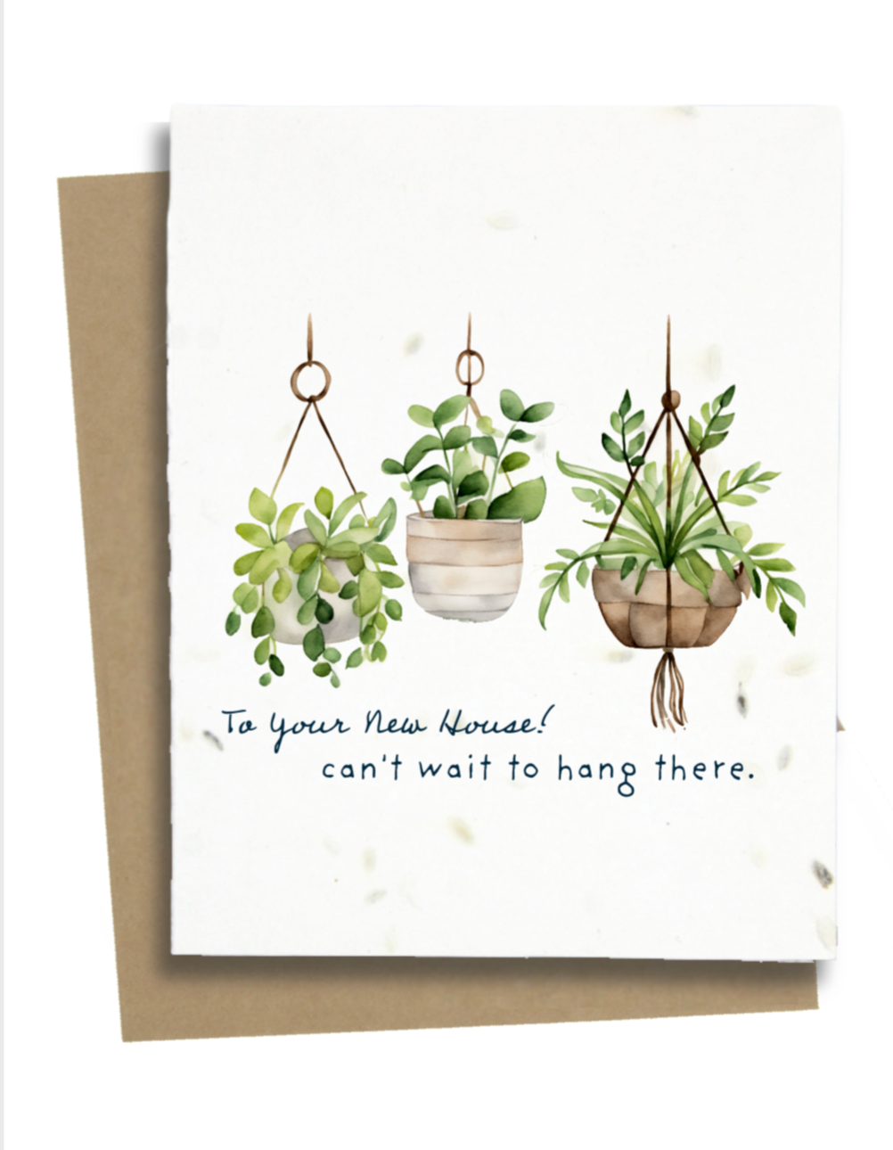 Greet n' Grow Plantable Cards - Happy House Warming Plant Card: Wildflower