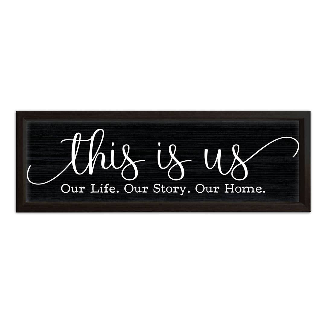 This Is Us | Wood Sign, White