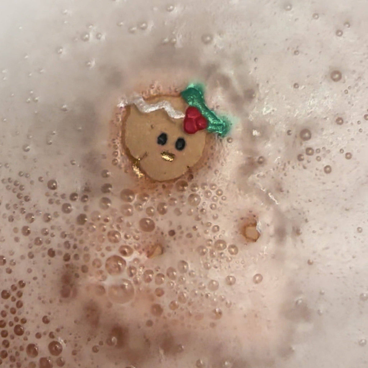 The Bomb Bar - Christmas Gingerbreads Bath Bomb: Boy