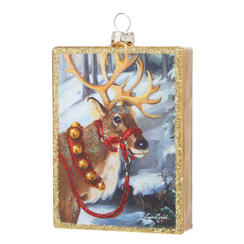 4.5 Inch Reindeer Ornament