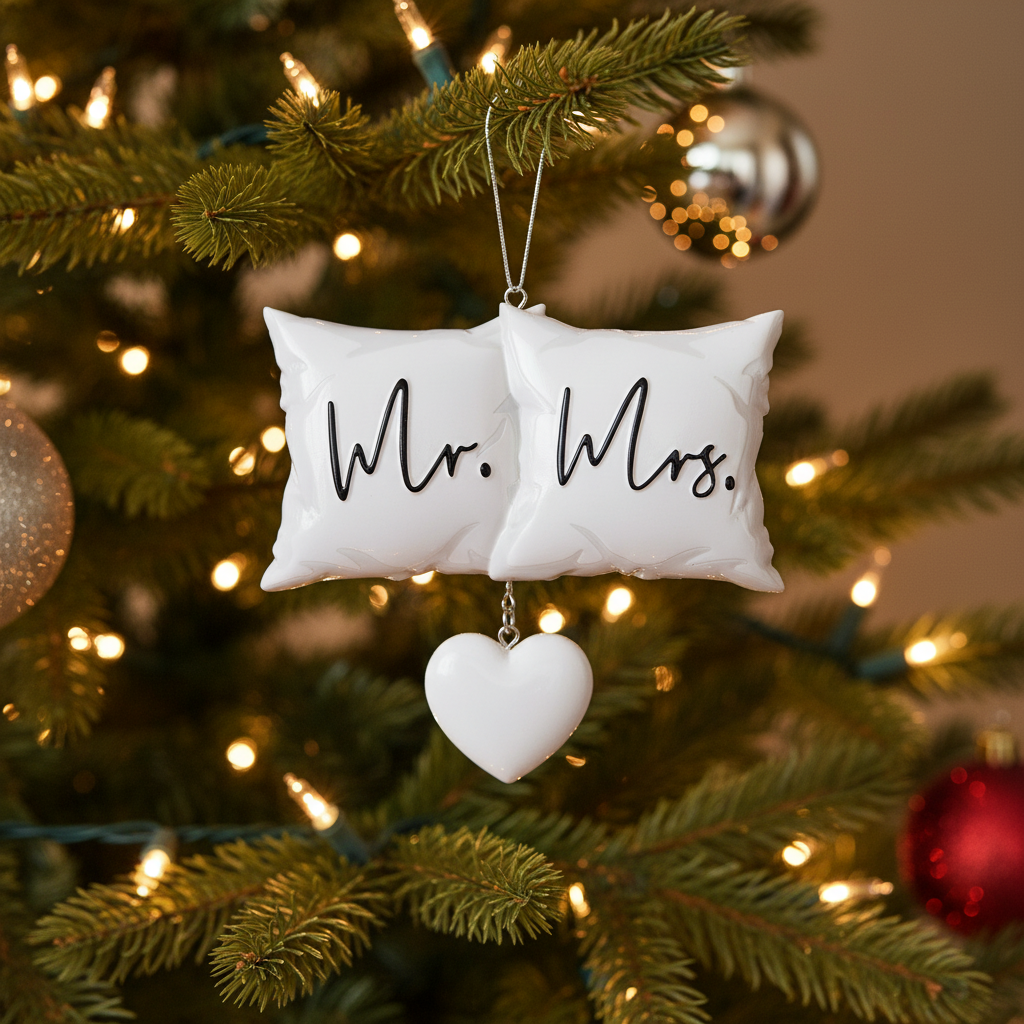 Mr. & Mrs. Pillows Ornament