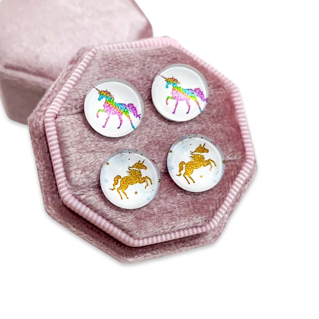 Shantiques Mini Creations - Earrings - Unicorns: 14 / Post