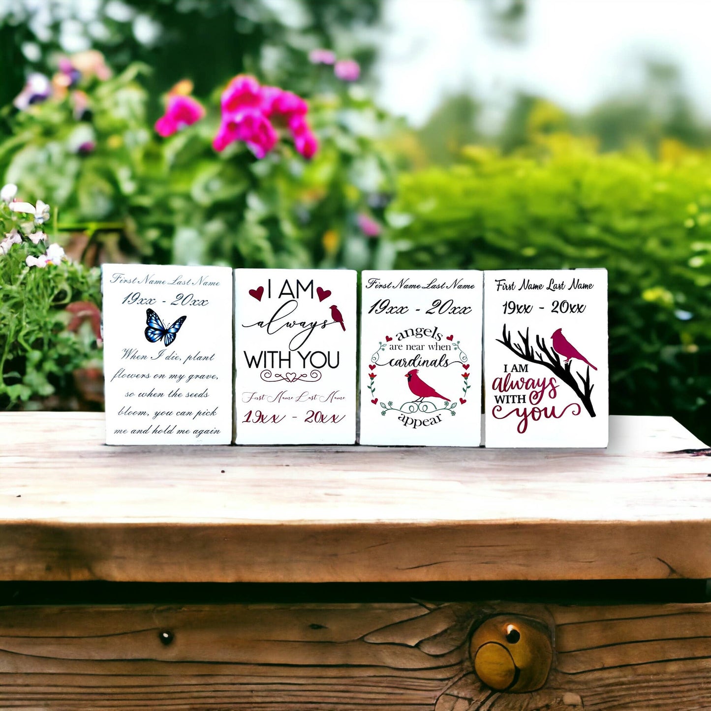 Memorial Seed Packages with Wildflowers