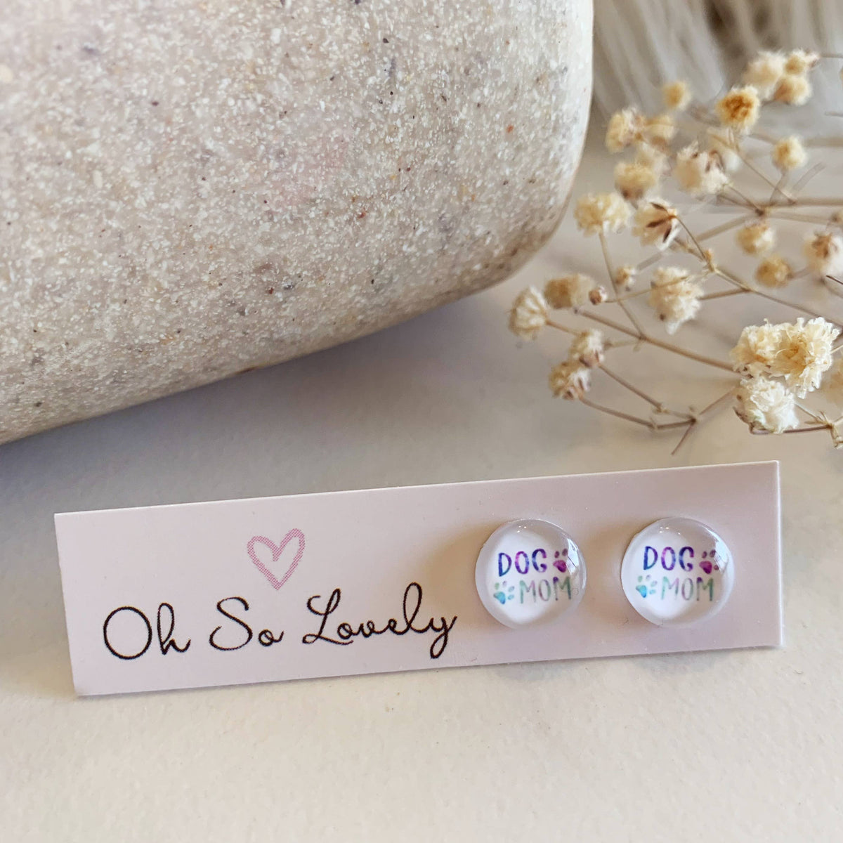 Oh So Lovely - Dog Mom Earrings