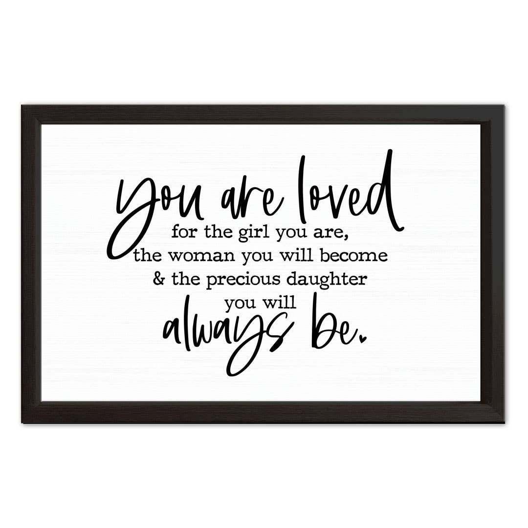 Daughter - You Are So Loved | Wood Sign