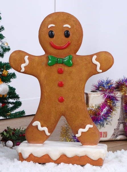 Hi-Line Gift Ltd. - Gingerbread Boy Statue