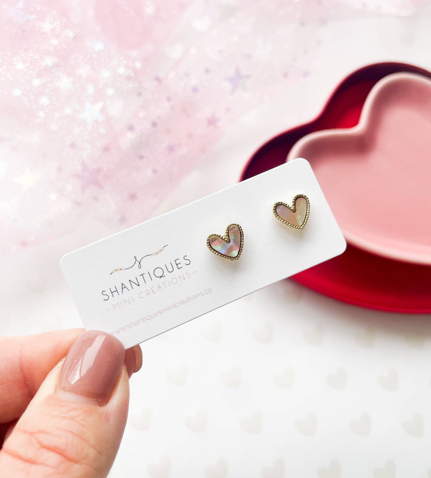 Earrings, Heart Collection, 4 Assorted (sold individually)