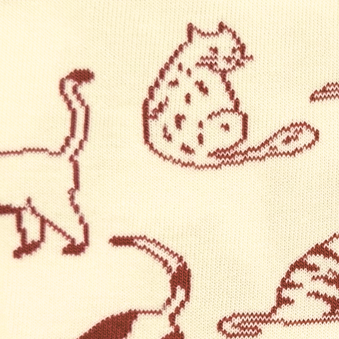 Friday Sock Co. - Women's Cats This Did Good Crew Socks - Cat Lover Gift: Women’s 5 – 10