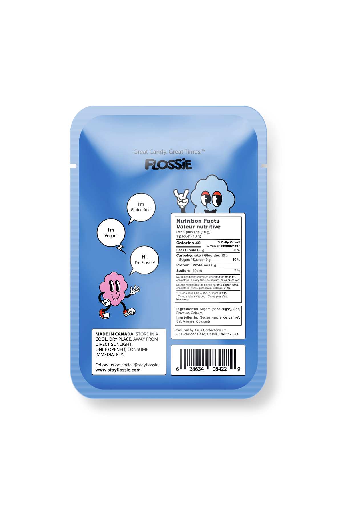 Flossie - Salty Sweet Cotton Candy