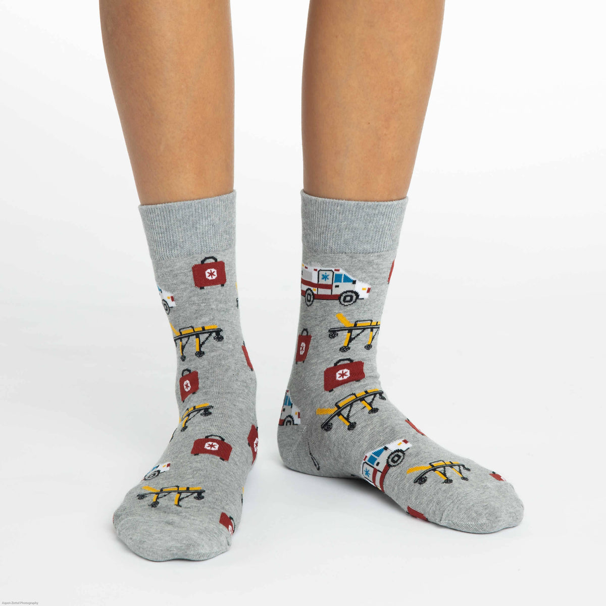 Good Luck Sock - Women's Paramedic Socks: Shoe Size 5-9