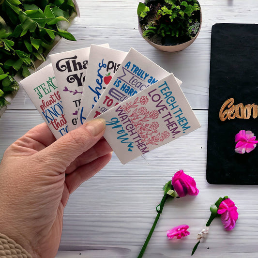 Teacher Gift seed package with Wildflowers