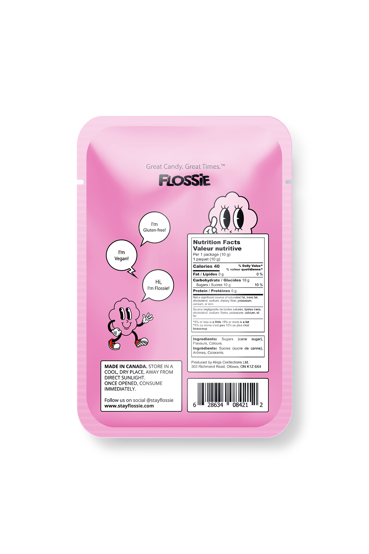 Flossie - Pink Vanilla Cotton Candy