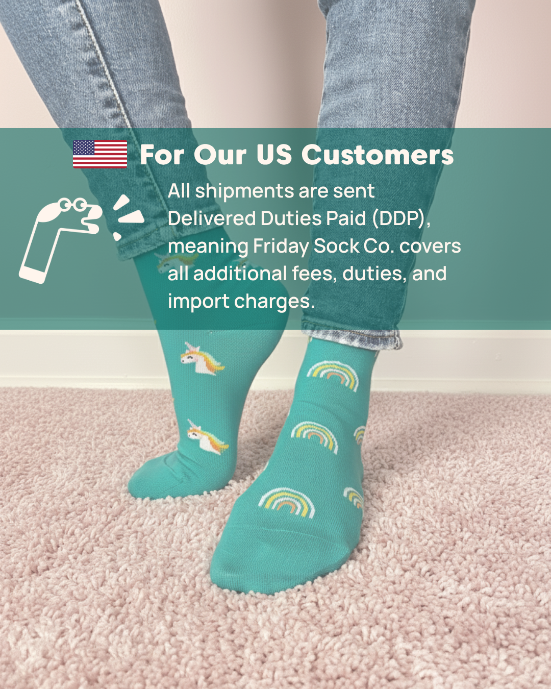 Friday Sock Co. - Women's Ugly Christmas Sweaters on Socks Crew Socks