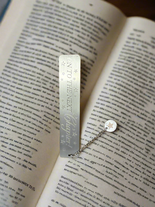 Onto The Next Chapter Bookmark