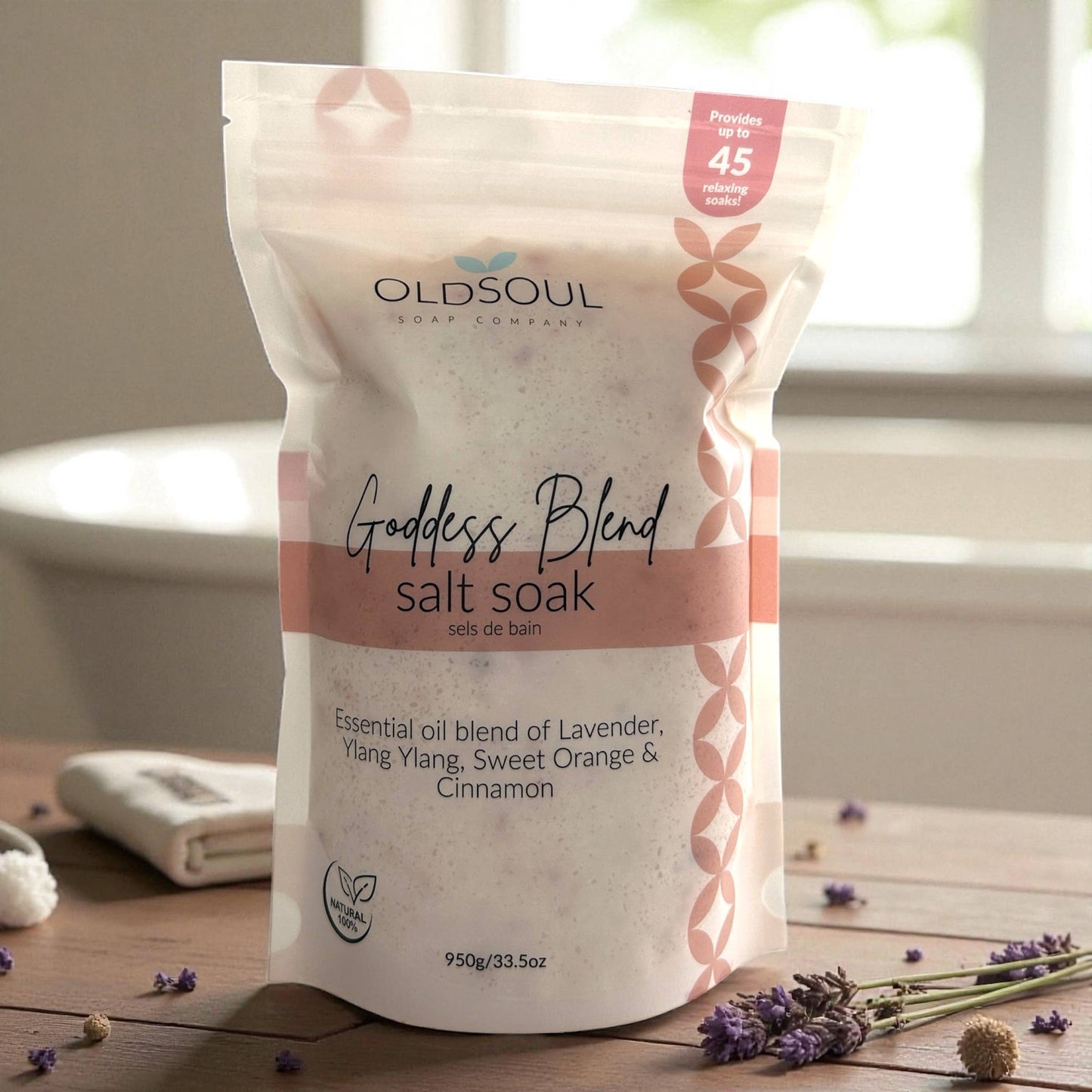 Old Soul Soap Company Inc. - Salt Soak: Sleep Well - 800g