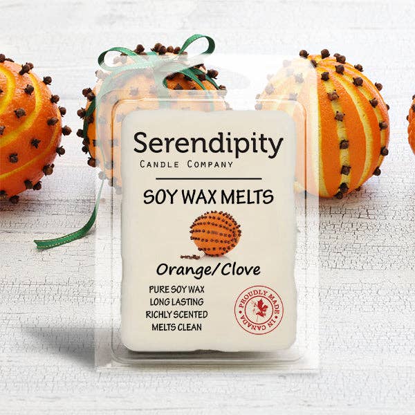 Serendipity Soy Candles - Orange & Clove: 8oz