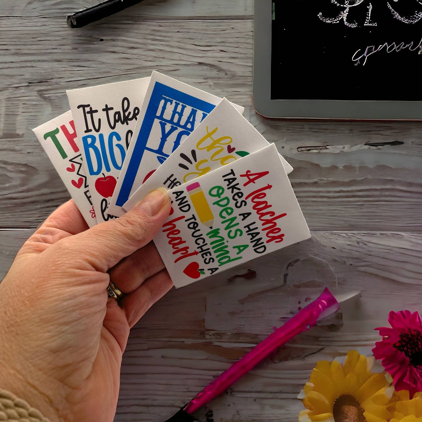Teacher Gift seed package with Wildflowers
