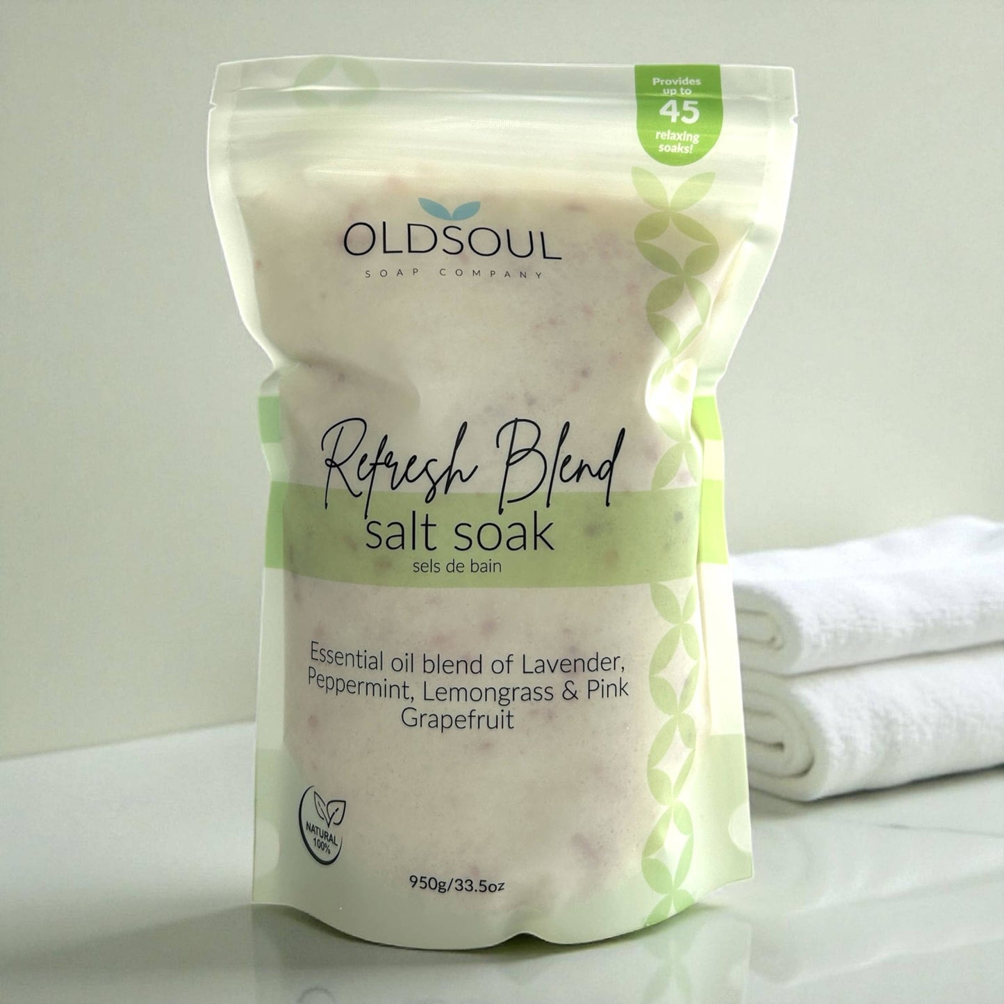 Old Soul Soap Company Inc. - Salt Soak: Sleep Well - 800g