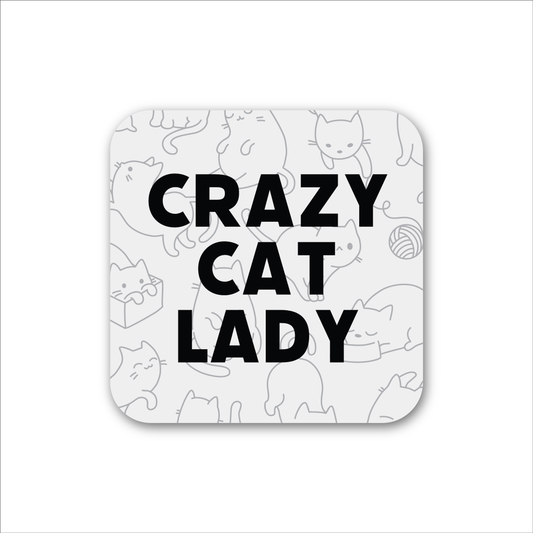 Knotty Design Co. - Crazy Cat Lady Magnet