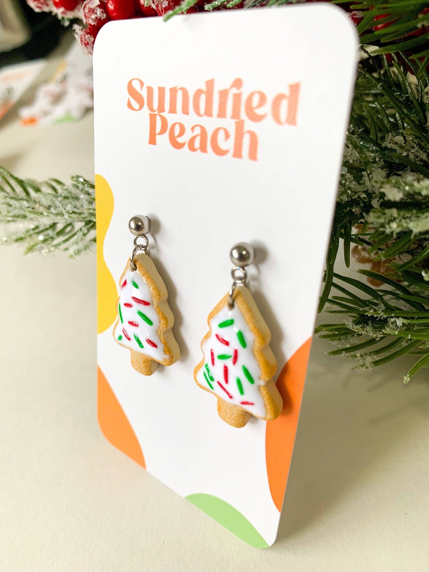 Sundried Peach - Tree Sugar Cookies