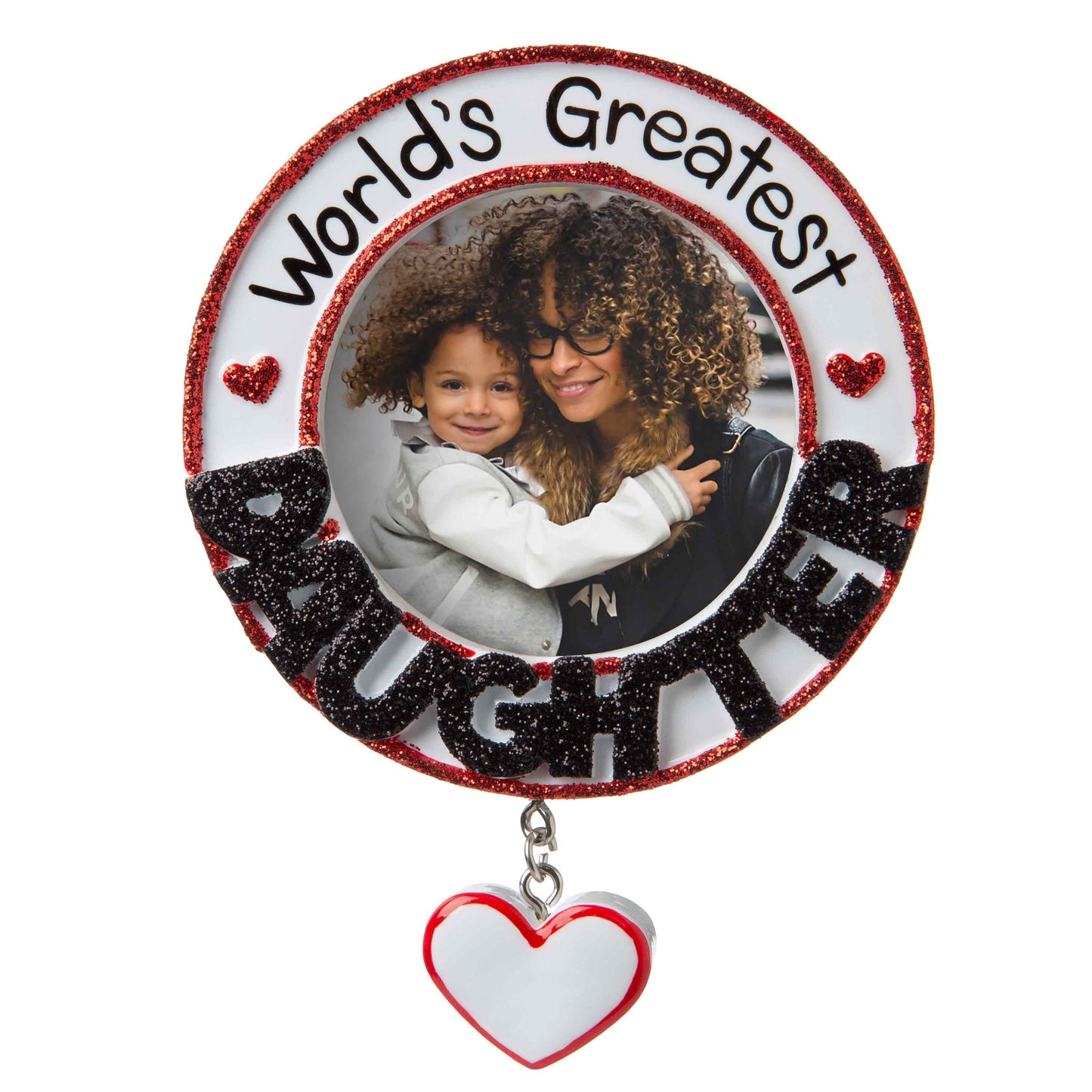 PolarX Ornaments - World's Greatest Daughter Picture Frame Ornament