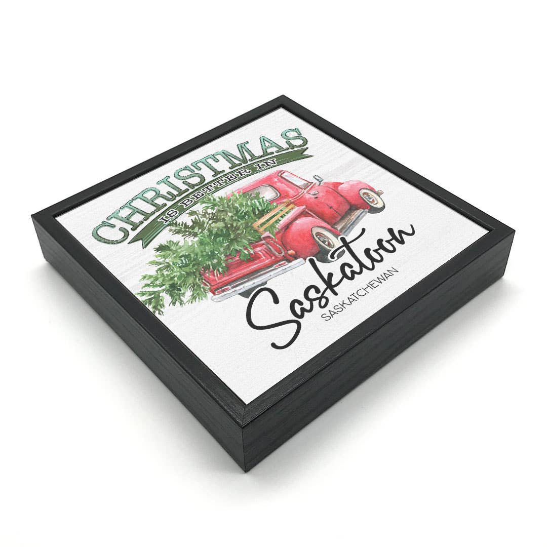 Christmas Is Better in Pembroke, ON| Wood Sign