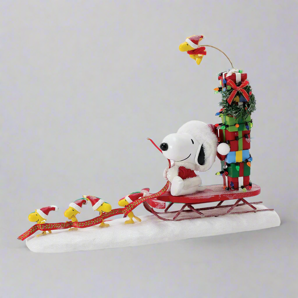 Snoopy Group Effort Figurine by Possible Dreams
