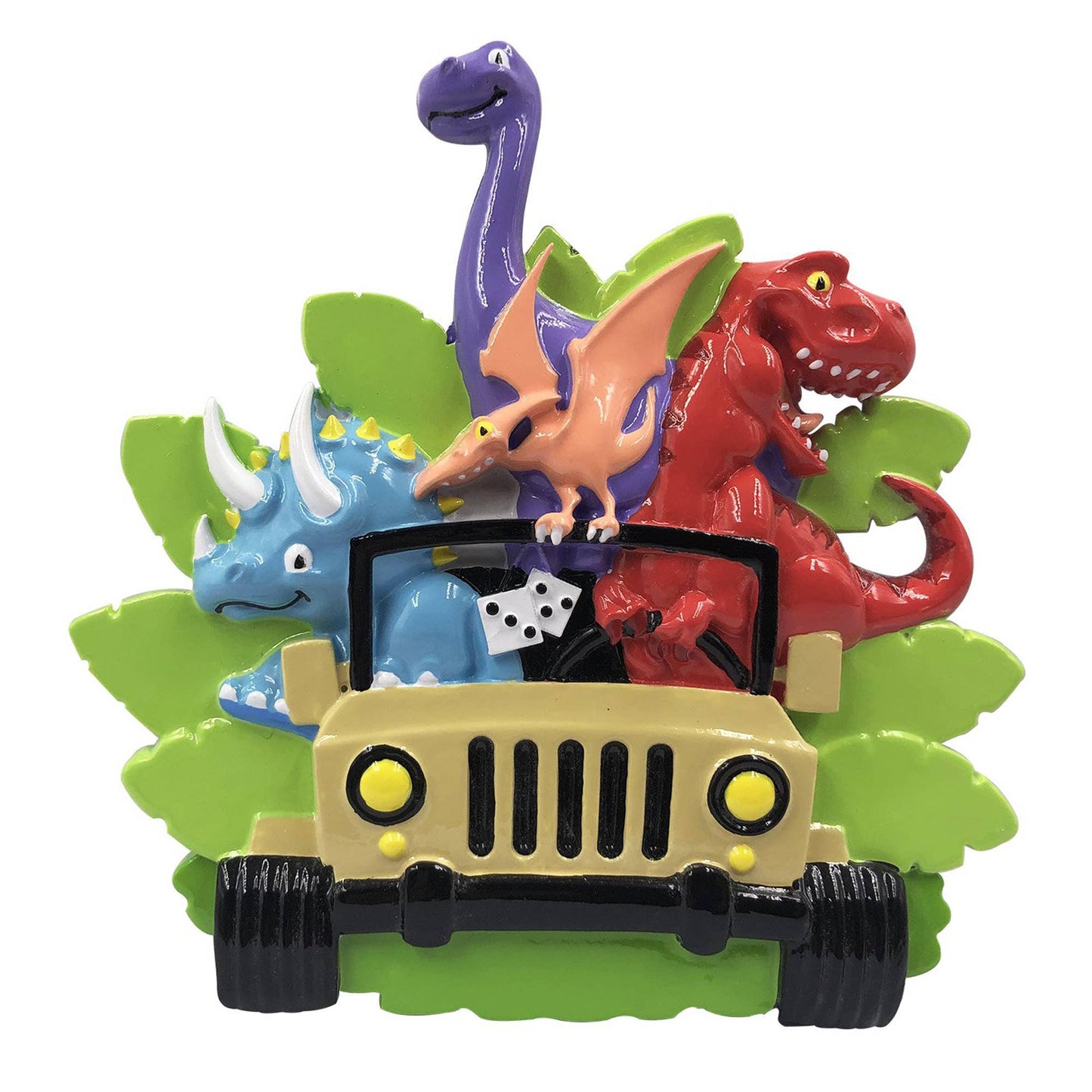 PolarX Ornaments - Dino Family Series Personalized Ornament