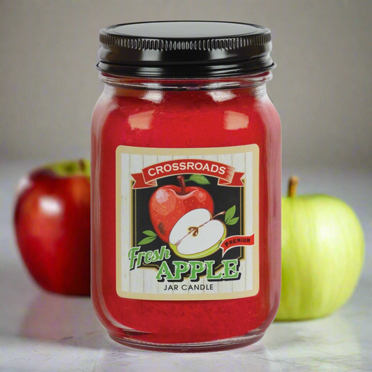 Fresh Apple 12oz (Pint) Country Classics Candle by Crossroads