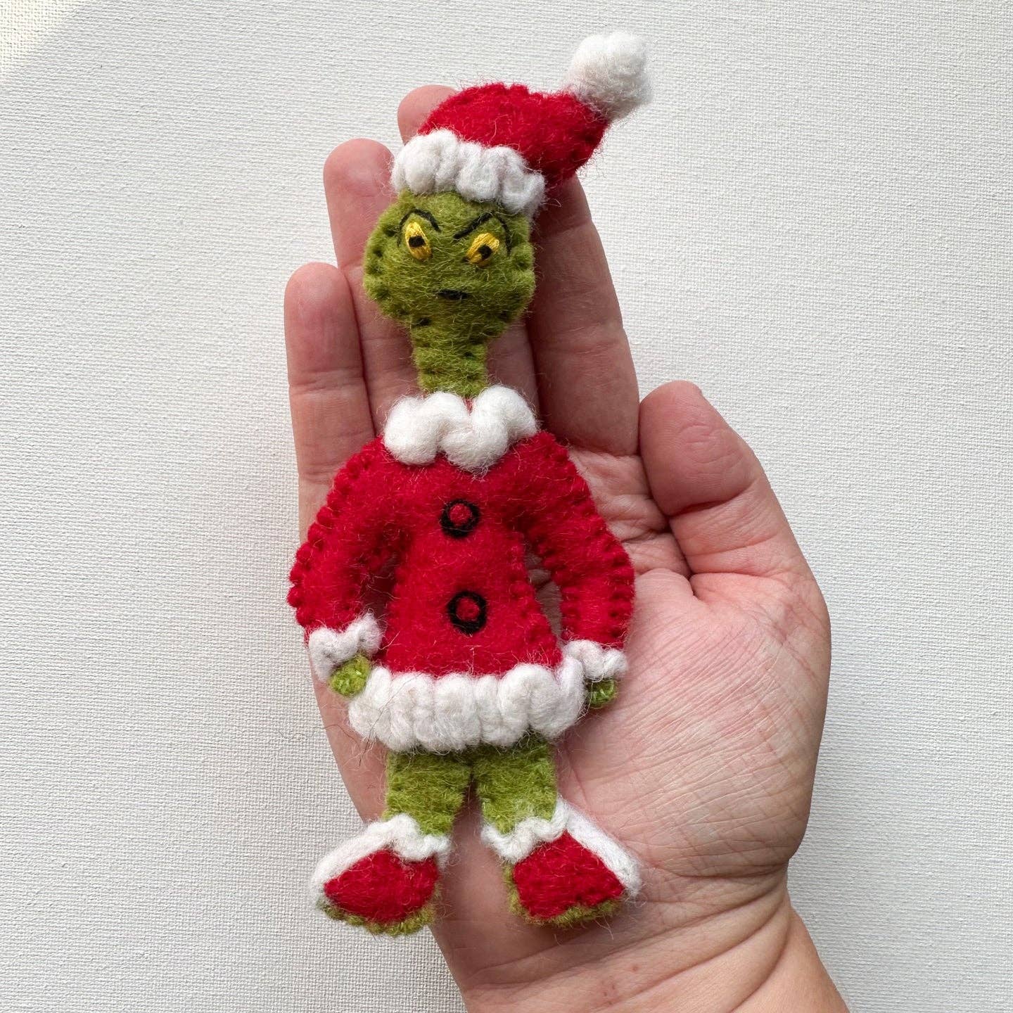 Sewing Seeds Play - One Felt Grinch
