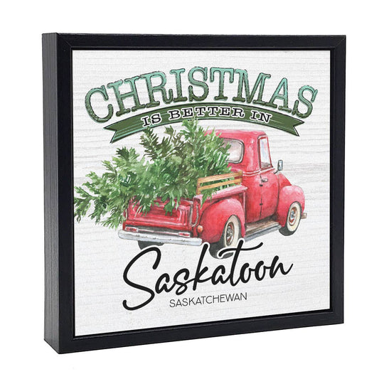 Christmas Is Better in Pembroke, ON| Wood Sign