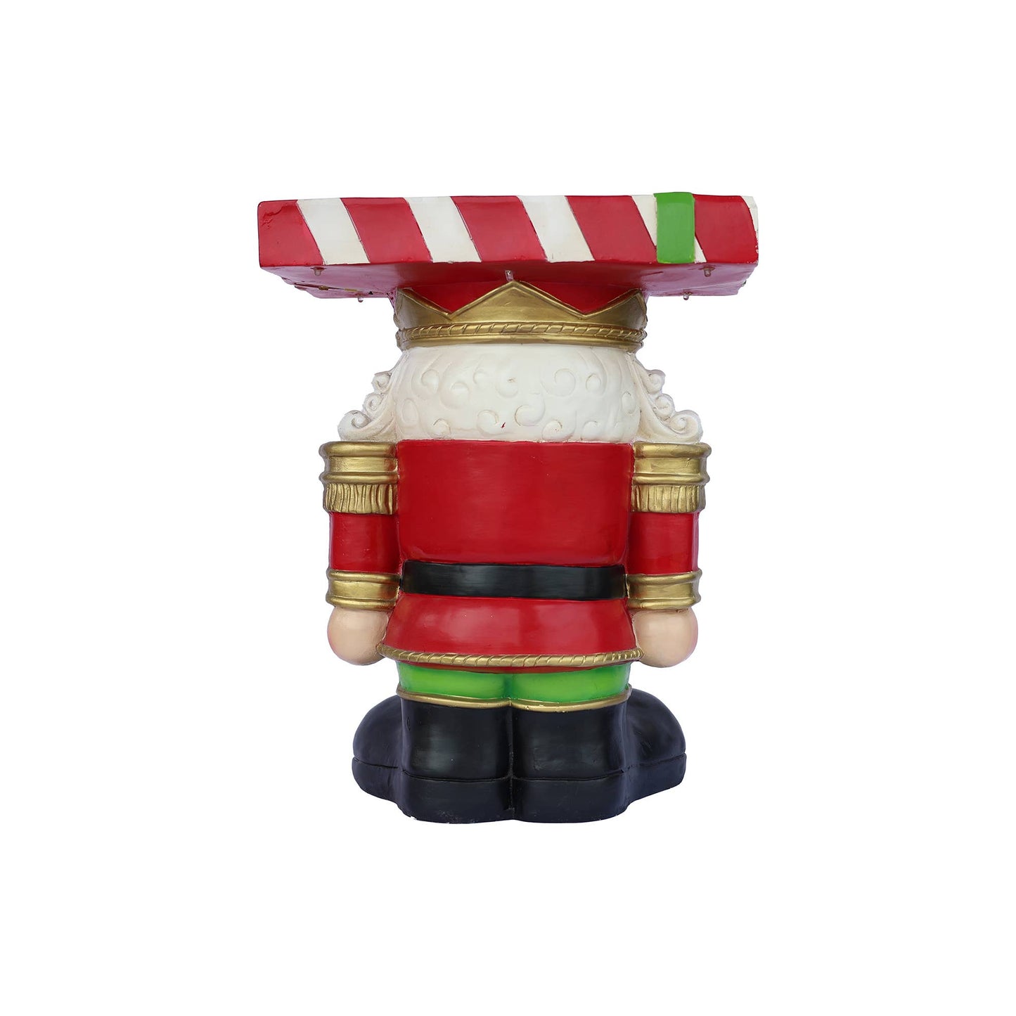 Hi-Line Gift Ltd. - Lighted Nutcracker Soldier Christmas Side Table Decor