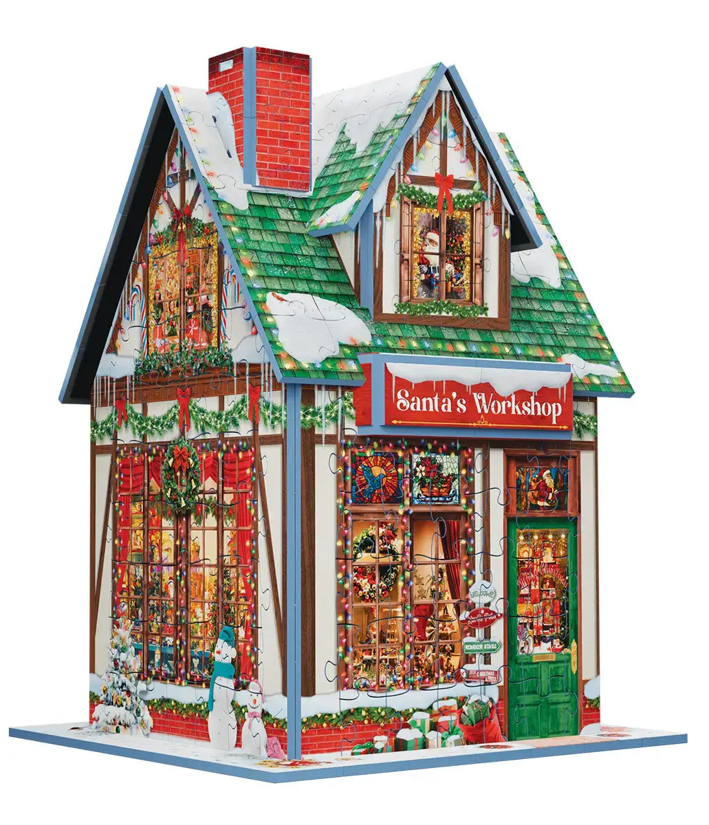 Eurographics Puzzles Canada - Santa's Workshop (3D)