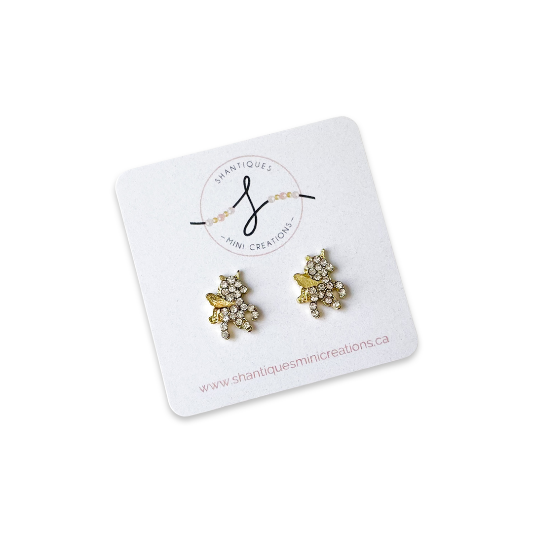 Shantiques Mini Creations - Earrings - Unicorns: 14 / Post
