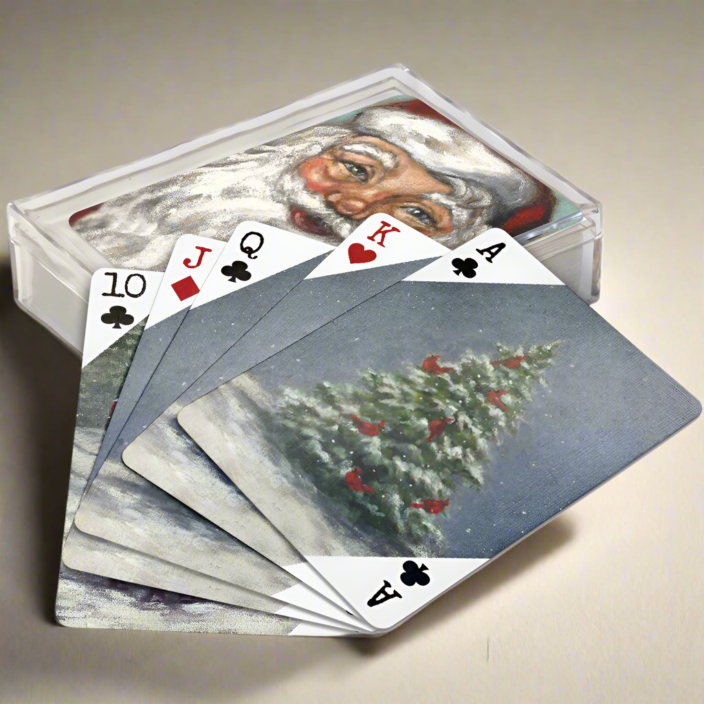 PLAYING CARDS - SANTA