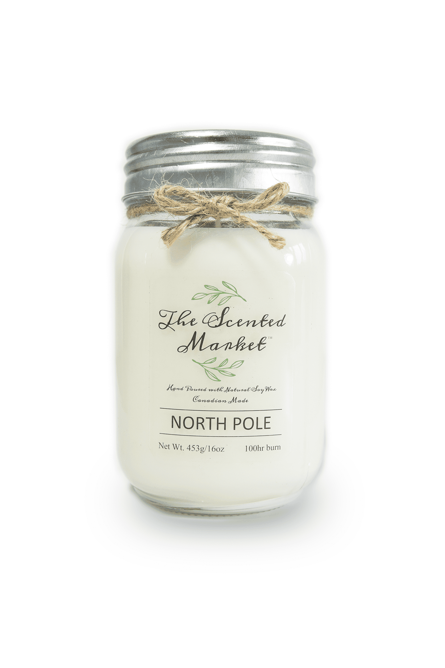 The Scented Market - NORTH POLE Soy Wax Candle 16 oz