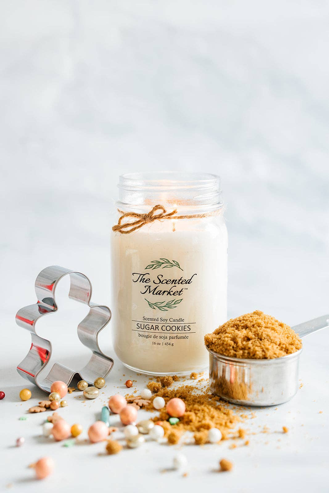 The Scented Market - SUGAR COOKIES Soy Wax Candle 16 oz