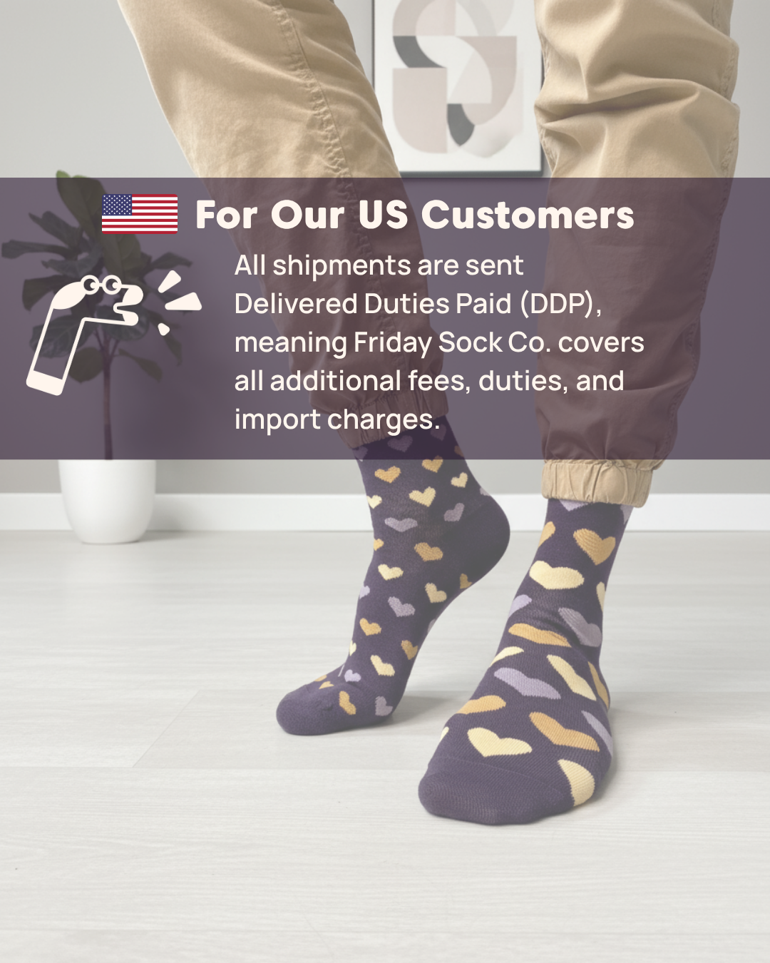 Friday Sock Co. - Men's Ugly Christmas Sweaters on Socks Mid-Calf Socks - Gift
