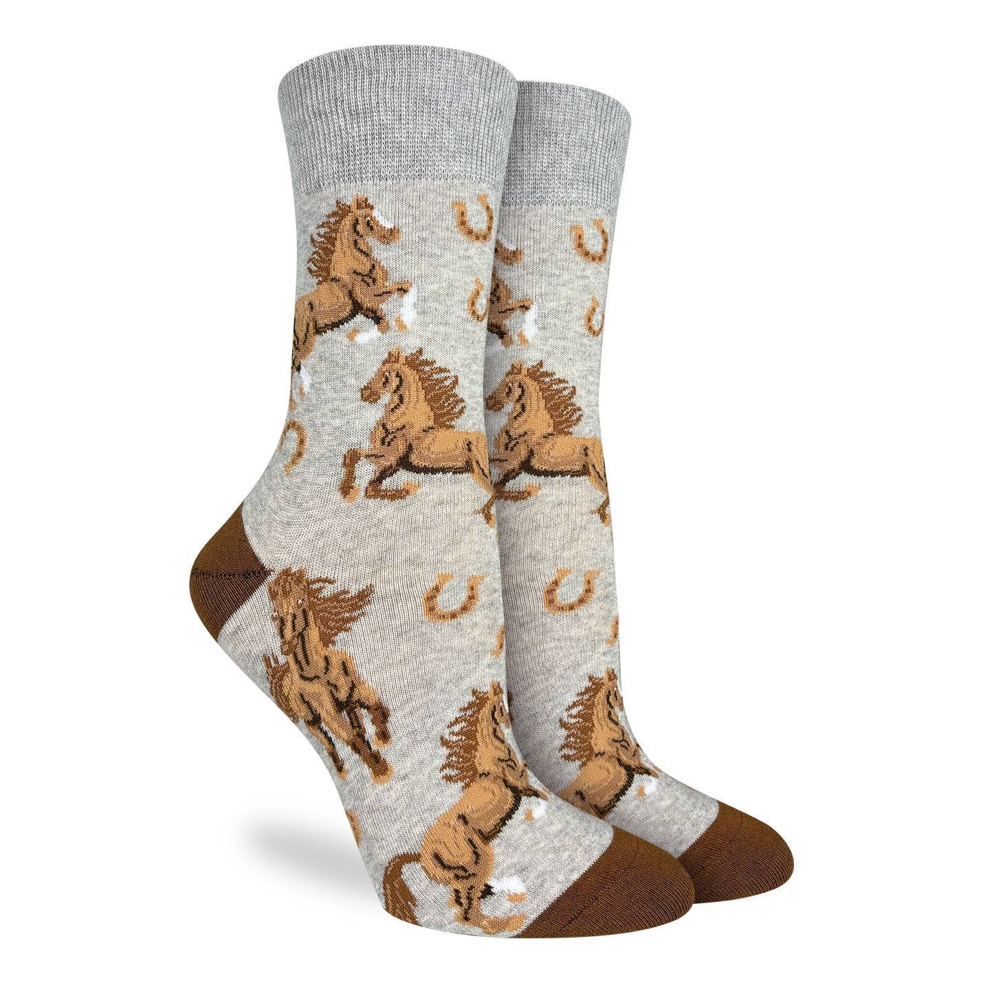 Women's Horses Socks: Shoe Size 5-9