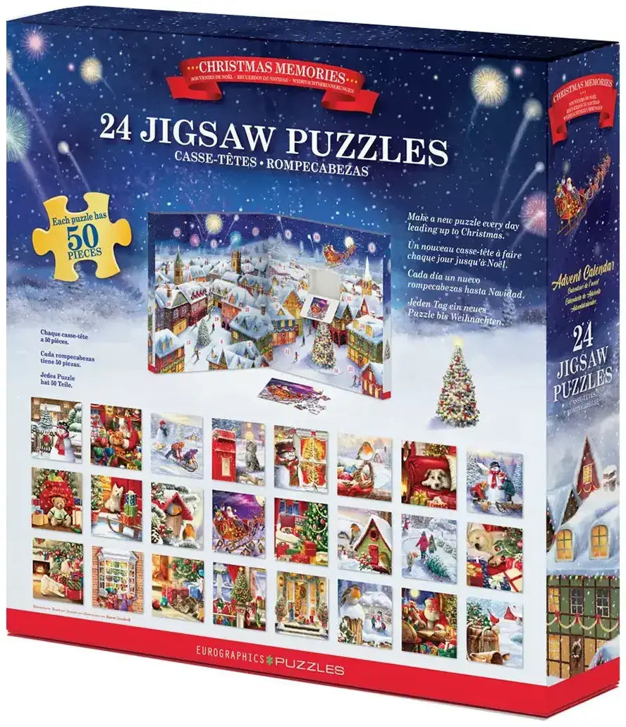 Eurographics Puzzles Canada - Christmas Memories - Advent Calendar
