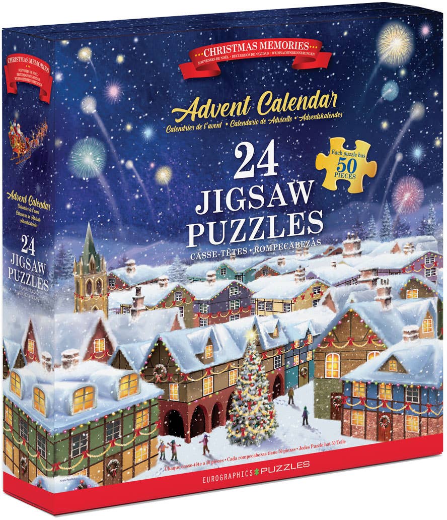 Eurographics Puzzles Canada - Christmas Memories - Advent Calendar