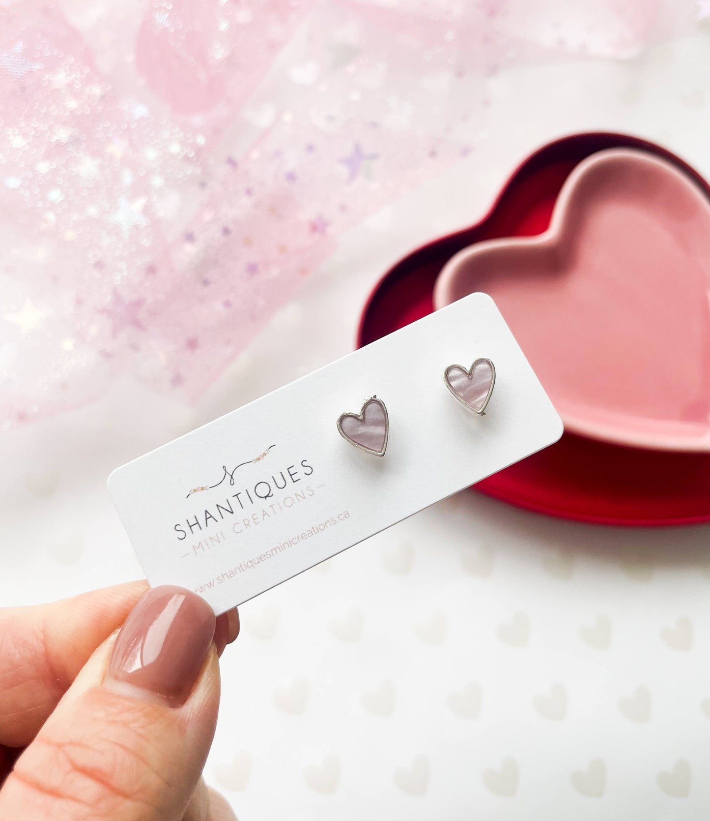 Earrings, Heart Collection, 4 Assorted (sold individually)