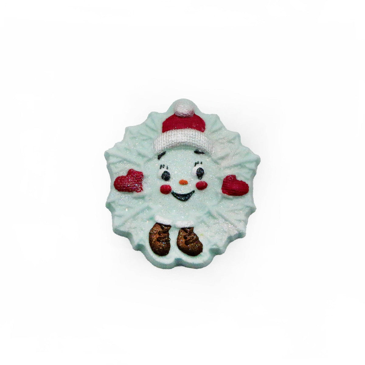 The Bomb Bar - Christmas Snowflake Face Bath Bomb