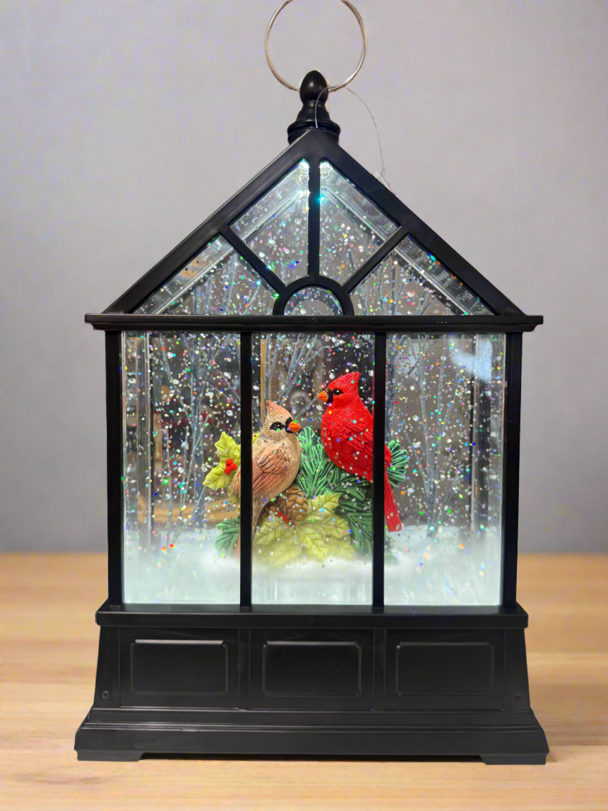 Cardinal Gazebo Lighted Water Lantern - Roman #136570