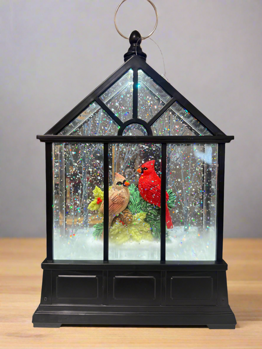 Cardinal Gazebo Lighted Water Lantern - Roman #136570