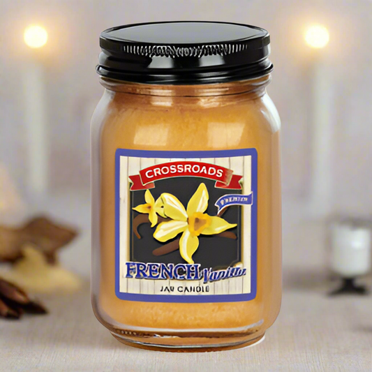 French Vanilla 12oz (Pint) Country Classics Candle by Crosswords
