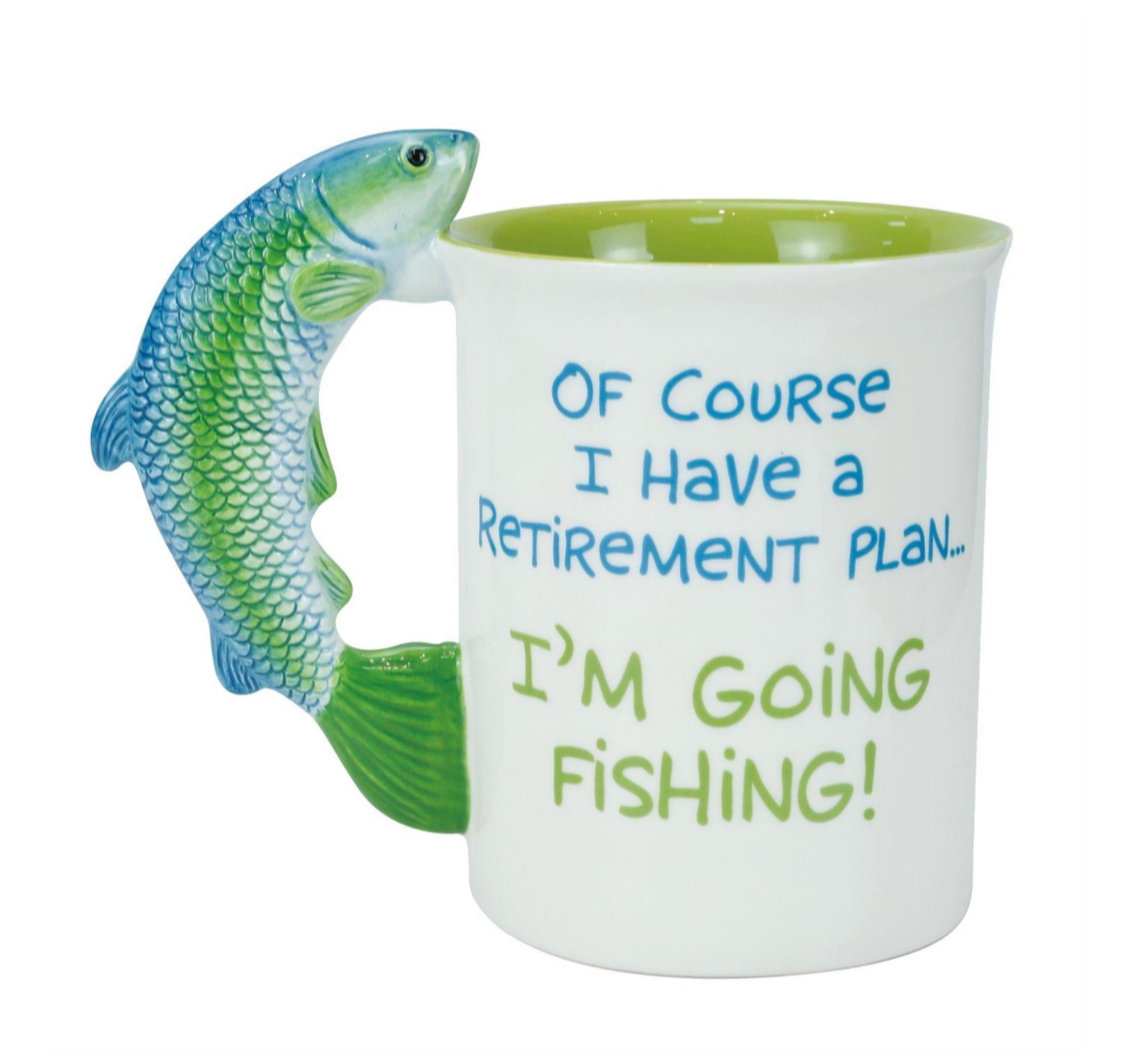 O fish ally Retired Sculpt Mug