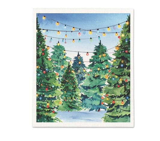 Tree Lot Dishcloth